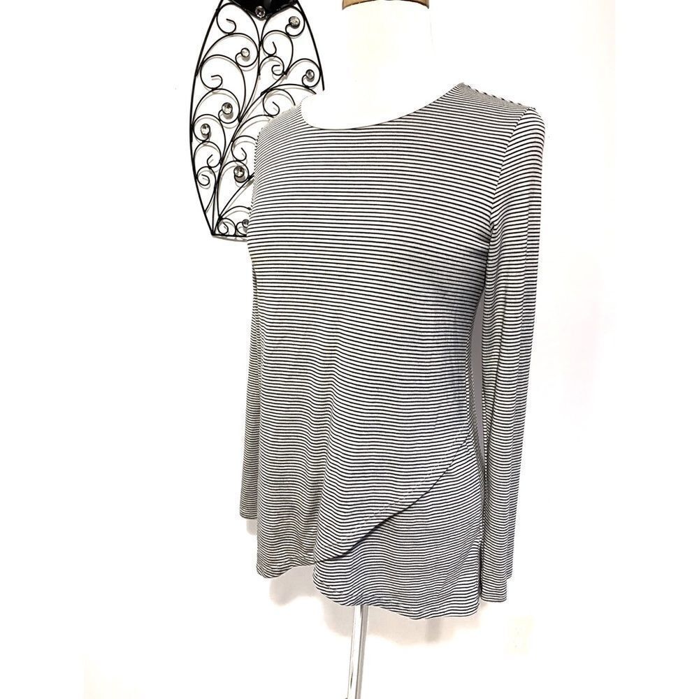 NWOT Banana Republic Striped Long Sleeve Top